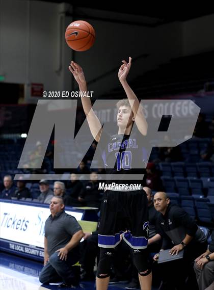 Thumbnail 1 in Capital Christian vs. Poly (MaxPreps MLK Classic) photogallery.