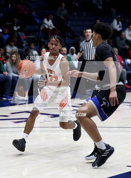 Thumbnail 2 in Capital Christian vs. Poly (MaxPreps MLK Classic) photogallery.