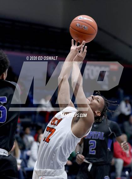 Thumbnail 3 in Capital Christian vs. Poly (MaxPreps MLK Classic) photogallery.