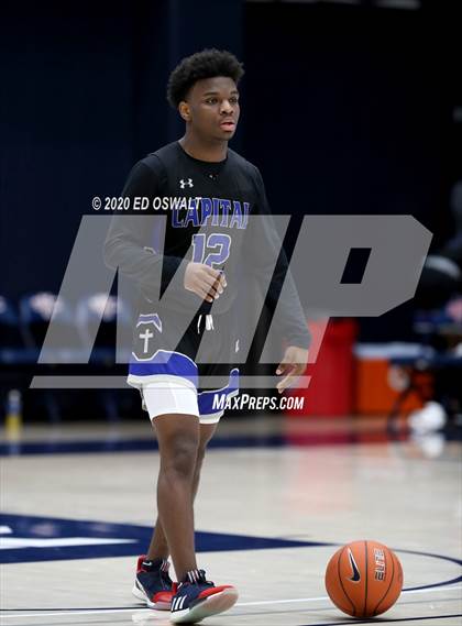 Thumbnail 2 in Capital Christian vs. Poly (MaxPreps MLK Classic) photogallery.
