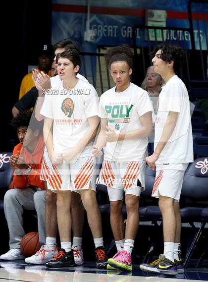 Thumbnail 2 in Capital Christian vs. Poly (MaxPreps MLK Classic) photogallery.