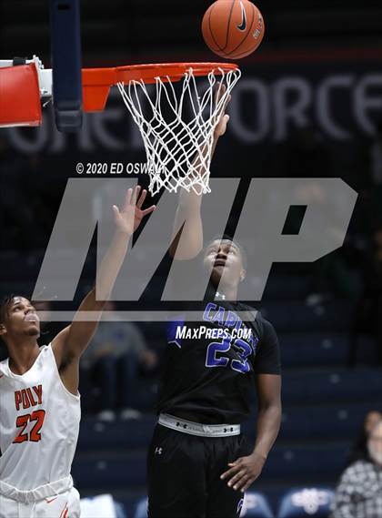 Thumbnail 2 in Capital Christian vs. Poly (MaxPreps MLK Classic) photogallery.