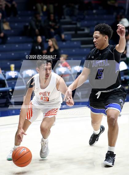 Thumbnail 2 in Capital Christian vs. Poly (MaxPreps MLK Classic) photogallery.