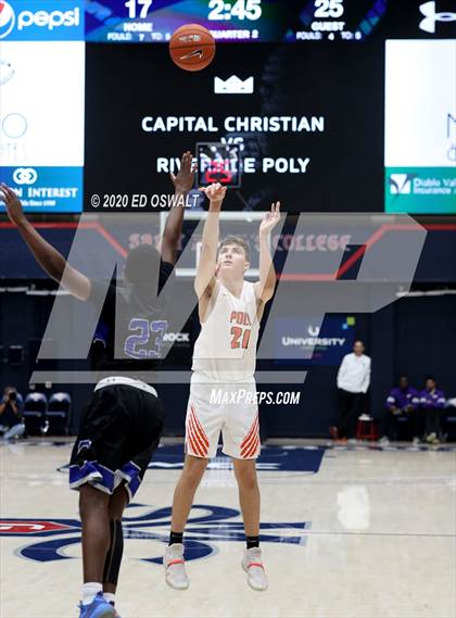 Thumbnail 3 in Capital Christian vs. Poly (MaxPreps MLK Classic) photogallery.