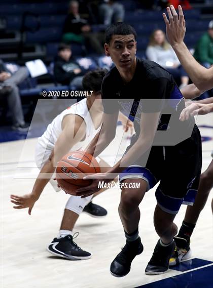 Thumbnail 3 in Capital Christian vs. Poly (MaxPreps MLK Classic) photogallery.