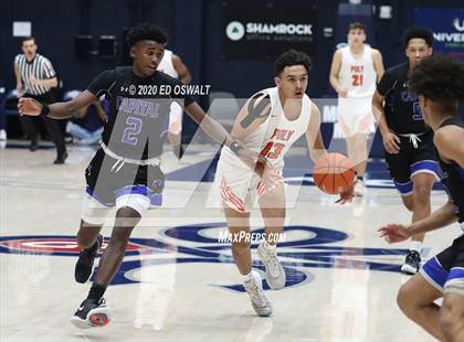Thumbnail 2 in Capital Christian vs. Poly (MaxPreps MLK Classic) photogallery.