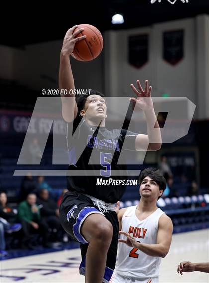 Thumbnail 2 in Capital Christian vs. Poly (MaxPreps MLK Classic) photogallery.