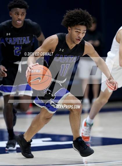 Thumbnail 3 in Capital Christian vs. Poly (MaxPreps MLK Classic) photogallery.