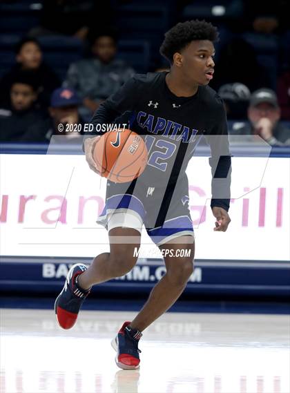 Thumbnail 3 in Capital Christian vs. Poly (MaxPreps MLK Classic) photogallery.