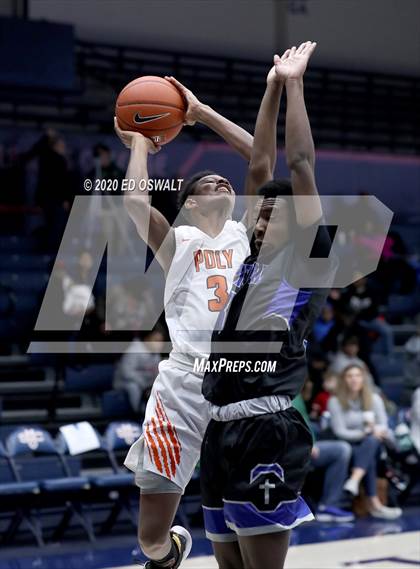 Thumbnail 1 in Capital Christian vs. Poly (MaxPreps MLK Classic) photogallery.