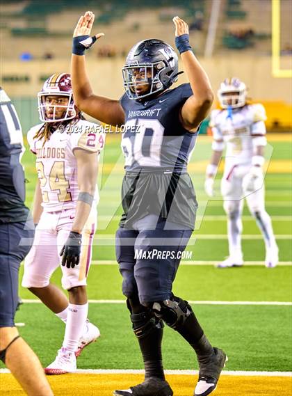 Thumbnail 2 in Vandegrift vs. Summer Creek (UIL 6A D2 Football Semifinal) photogallery.