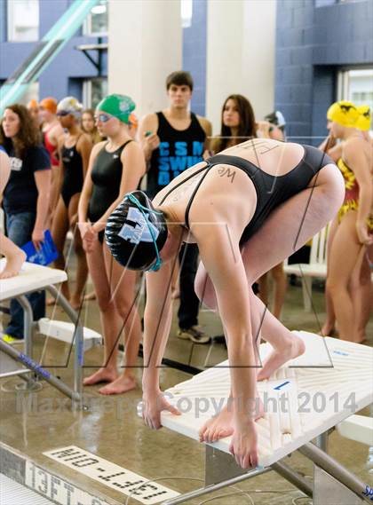 Thumbnail 2 in Valor Christian Swimming Invitational photogallery.