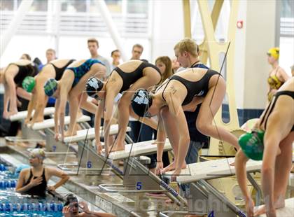 Thumbnail 3 in Valor Christian Swimming Invitational photogallery.