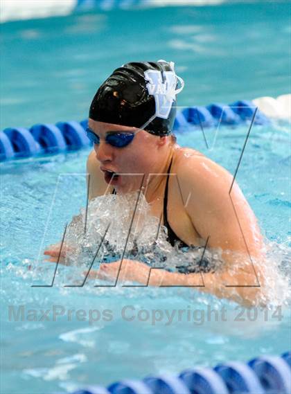 Thumbnail 3 in Valor Christian Swimming Invitational photogallery.