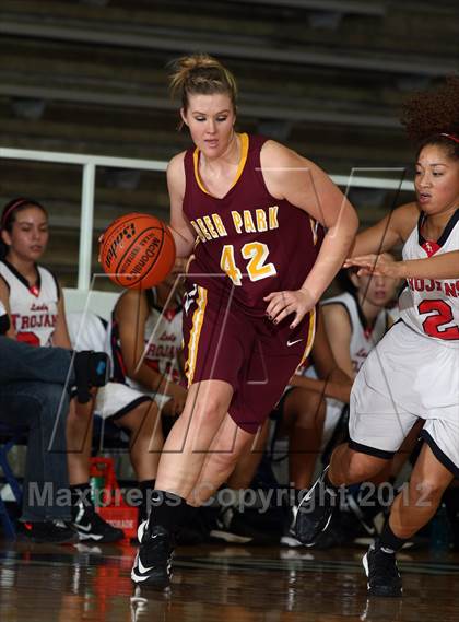 Thumbnail 3 in Deer Park vs. South Houston (McDonald's Texas Invitational) photogallery.