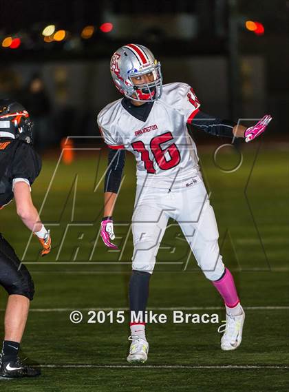 Thumbnail 1 in Arlington @ Wayland (MIAA D3 North, Northwest Sectional Quarterfinal) photogallery.