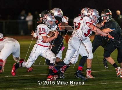 Thumbnail 1 in Arlington @ Wayland (MIAA D3 North, Northwest Sectional Quarterfinal) photogallery.