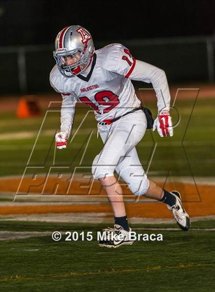 Thumbnail 1 in Arlington @ Wayland (MIAA D3 North, Northwest Sectional Quarterfinal) photogallery.
