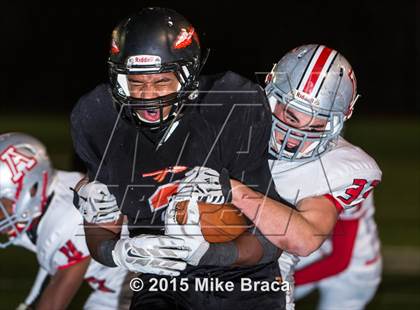 Thumbnail 3 in Arlington @ Wayland (MIAA D3 North, Northwest Sectional Quarterfinal) photogallery.