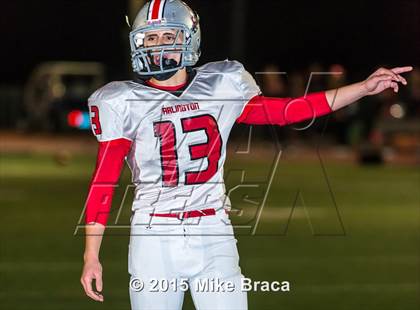 Thumbnail 3 in Arlington @ Wayland (MIAA D3 North, Northwest Sectional Quarterfinal) photogallery.