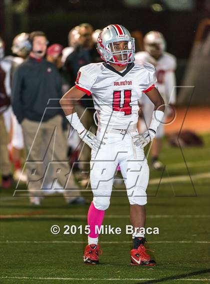 Thumbnail 2 in Arlington @ Wayland (MIAA D3 North, Northwest Sectional Quarterfinal) photogallery.