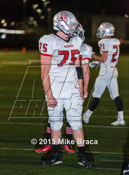 Thumbnail 1 in Arlington @ Wayland (MIAA D3 North, Northwest Sectional Quarterfinal) photogallery.