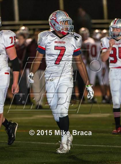 Thumbnail 2 in Arlington @ Wayland (MIAA D3 North, Northwest Sectional Quarterfinal) photogallery.