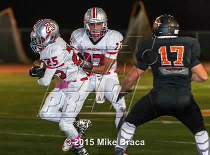 Thumbnail 3 in Arlington @ Wayland (MIAA D3 North, Northwest Sectional Quarterfinal) photogallery.