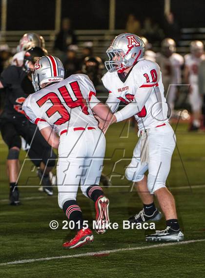 Thumbnail 2 in Arlington @ Wayland (MIAA D3 North, Northwest Sectional Quarterfinal) photogallery.