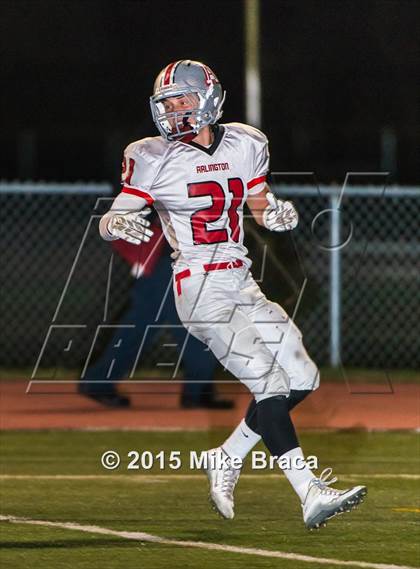 Thumbnail 3 in Arlington @ Wayland (MIAA D3 North, Northwest Sectional Quarterfinal) photogallery.