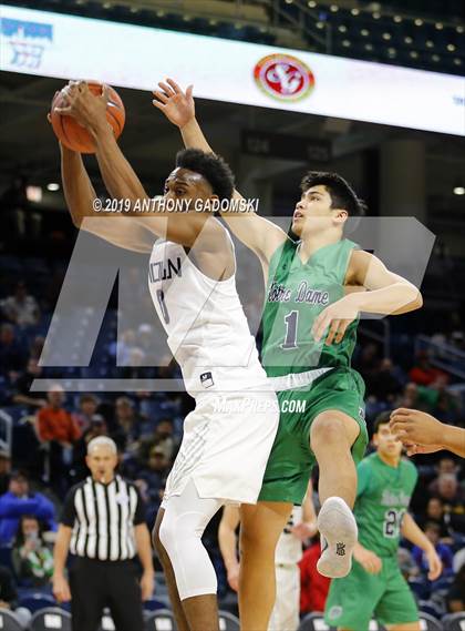 Thumbnail 1 in Niles Notre Dame vs. Evanston (Chicago Elite Classic) photogallery.