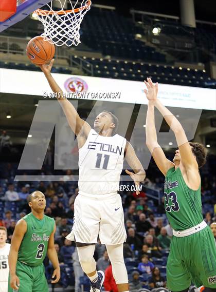 Thumbnail 3 in Niles Notre Dame vs. Evanston (Chicago Elite Classic) photogallery.