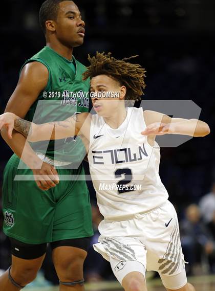 Thumbnail 2 in Niles Notre Dame vs. Evanston (Chicago Elite Classic) photogallery.