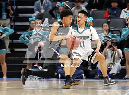 Thumbnail 2 in Sierra Canyon vs Sheldon (CIF State Open Division Finals) photogallery.
