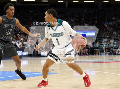 Thumbnail 1 in Sierra Canyon vs Sheldon (CIF State Open Division Finals) photogallery.