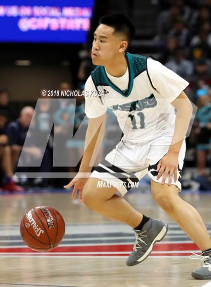 Thumbnail 2 in Sierra Canyon vs Sheldon (CIF State Open Division Finals) photogallery.
