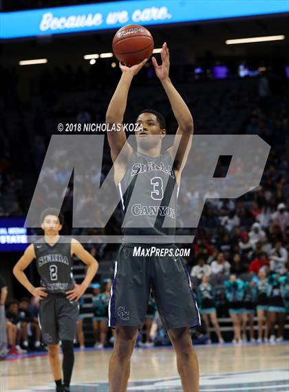Thumbnail 2 in Sierra Canyon vs Sheldon (CIF State Open Division Finals) photogallery.