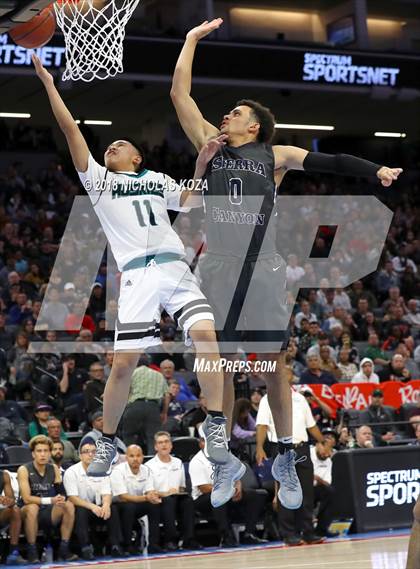 Thumbnail 1 in Sierra Canyon vs Sheldon (CIF State Open Division Finals) photogallery.