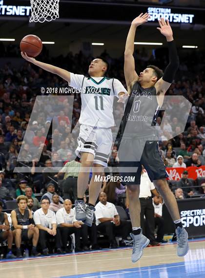 Thumbnail 2 in Sierra Canyon vs Sheldon (CIF State Open Division Finals) photogallery.
