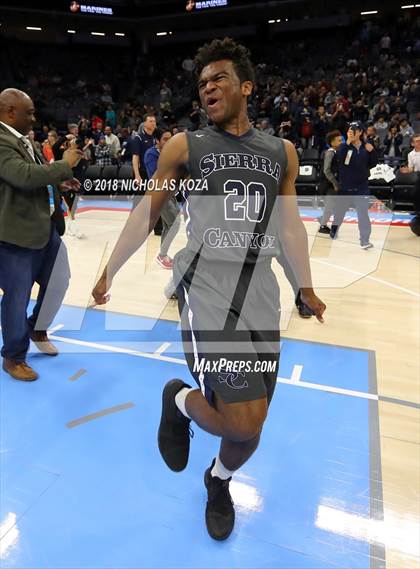 Thumbnail 3 in Sierra Canyon vs Sheldon (CIF State Open Division Finals) photogallery.