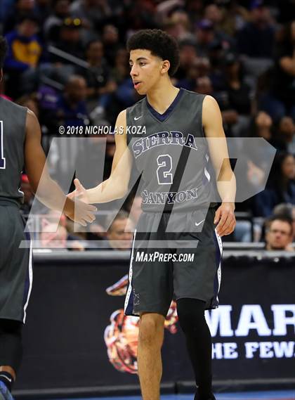 Thumbnail 2 in Sierra Canyon vs Sheldon (CIF State Open Division Finals) photogallery.