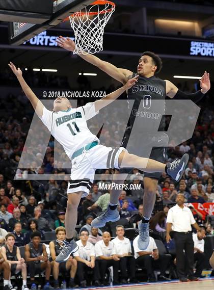 Thumbnail 2 in Sierra Canyon vs Sheldon (CIF State Open Division Finals) photogallery.