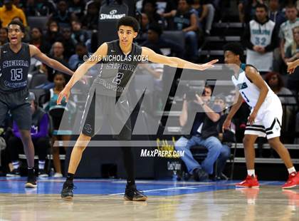 Thumbnail 2 in Sierra Canyon vs Sheldon (CIF State Open Division Finals) photogallery.