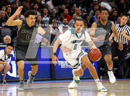 Thumbnail 2 in Sierra Canyon vs Sheldon (CIF State Open Division Finals) photogallery.