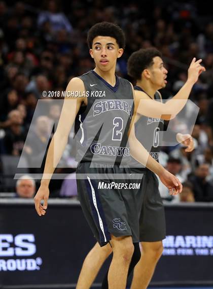 Thumbnail 1 in Sierra Canyon vs Sheldon (CIF State Open Division Finals) photogallery.