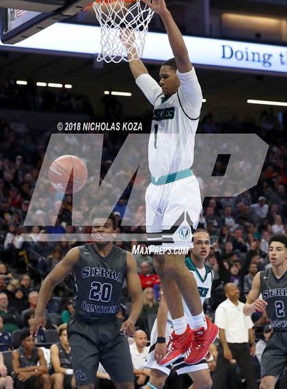 Thumbnail 1 in Sierra Canyon vs Sheldon (CIF State Open Division Finals) photogallery.