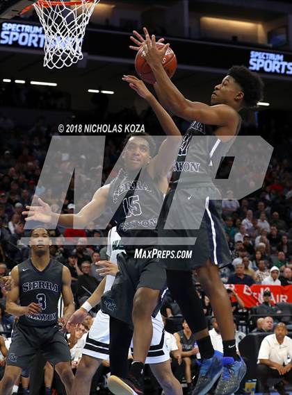 Thumbnail 2 in Sierra Canyon vs Sheldon (CIF State Open Division Finals) photogallery.