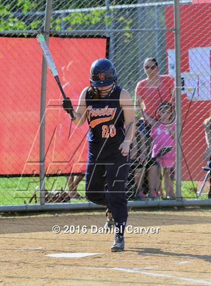 Thumbnail 2 in Greeley @ North Rockland (Section 1 Class AA 1st Round) photogallery.