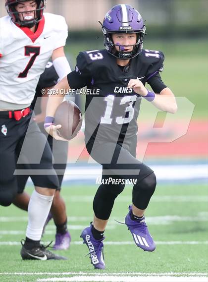 Thumbnail 3 in St. Johns Christian Academy vs First Baptist School (Recovery Bowl) photogallery.