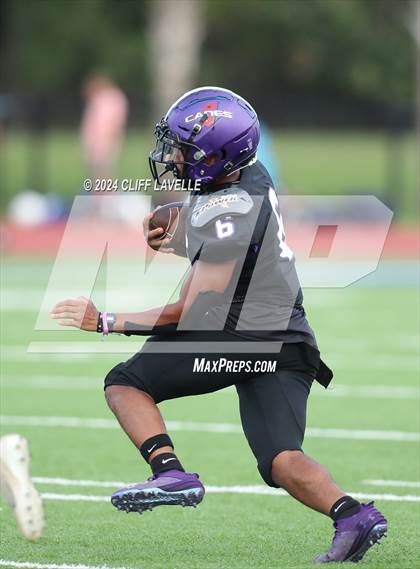 Thumbnail 3 in St. Johns Christian Academy vs First Baptist School (Recovery Bowl) photogallery.
